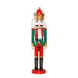 Maxbell Christmas Nutcrackers Puppet Figure Standing for Photo Props Adults Tabletop Style A