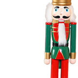 Maxbell Christmas Nutcrackers Puppet Figure Standing for Photo Props Adults Tabletop Style A