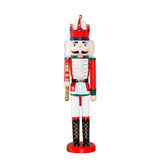 Maxbell Christmas Nutcrackers Puppet Figure Standing for Photo Props Adults Tabletop Style B