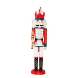 Maxbell Christmas Nutcrackers Puppet Figure Standing for Photo Props Adults Tabletop Style B