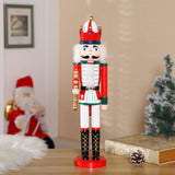 Maxbell Christmas Nutcrackers Puppet Figure Standing for Photo Props Adults Tabletop Style B