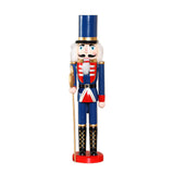 Maxbell Christmas Nutcrackers Puppet Figure Standing for Photo Props Adults Tabletop Style C