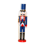Maxbell Christmas Nutcrackers Puppet Figure Standing for Photo Props Adults Tabletop Style C