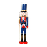 Maxbell Christmas Nutcrackers Puppet Figure Standing for Photo Props Adults Tabletop Style C