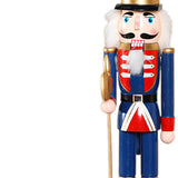 Maxbell Christmas Nutcrackers Puppet Figure Standing for Photo Props Adults Tabletop Style C