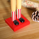 Maxbell 4x Dog 15 inch Traditional Wooden Nutcracker for Holiday Room Festive