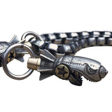 Maxbell Shark Keychain Mini Antique Keyring Charms for Car Keys Purse Family