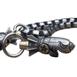 Maxbell Shark Keychain Mini Antique Keyring Charms for Car Keys Purse Family