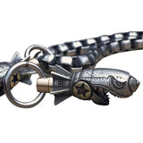 Maxbell Shark Keychain Mini Antique Keyring Charms for Car Keys Purse Family