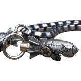 Maxbell Shark Keychain Mini Antique Keyring Charms for Car Keys Purse Family