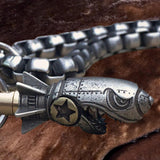 Maxbell Shark Keychain Mini Antique Keyring Charms for Car Keys Purse Family