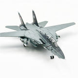 Maxbell 1/100 Fighter Model Home Decor Simulation Airplane Model for Bar Home Office