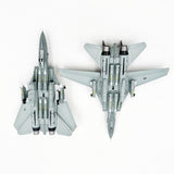 Maxbell 1/100 Fighter Model Home Decor Simulation Airplane Model for Bar Home Office