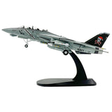 Maxbell 1/100 Fighter Model Home Decor Simulation Airplane Model for Bar Home Office