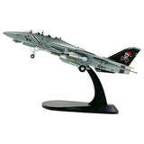Maxbell 1/100 Fighter Model Home Decor Simulation Airplane Model for Bar Home Office
