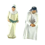 Maxbell 2x 1/64 Scale People Figure Layout Diorama Scenery Miniature Diorama Figures
