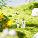 Maxbell 2x 1/64 Scale People Figure Layout Diorama Scenery Miniature Diorama Figures