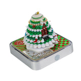 Maxbell 3D Panoramic Papercut Calendar Christmas Tree House 3D Notepad Calendar Home