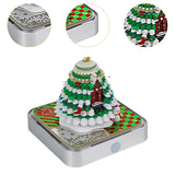 Maxbell 3D Panoramic Papercut Calendar Christmas Tree House 3D Notepad Calendar Home