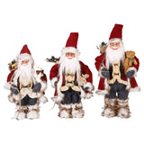 Maxbell Christmas Doll Decorative Santa Claus Figurine for Holiday Table Desk Indoor S