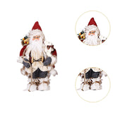 Maxbell Christmas Doll Decorative Santa Claus Figurine for Holiday Table Desk Indoor S