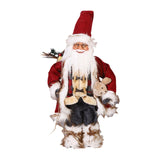 Maxbell Christmas Doll Decorative Santa Claus Figurine for Holiday Table Desk Indoor M