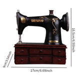 Maxbell Money Box Craft Practical Sturdy Vintage Ornament for Car Living Room Office