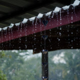 Maxbell Rain Chain 1M Metal Rainwater Catcher Chain for Backyard Outdoor Yard