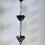 Maxbell Rain Chain 1M Metal Rainwater Catcher Chain for Backyard Outdoor Yard