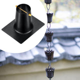Maxbell Rain Chain Gutter Adapter Chain Accessories for Rain Chain Installation