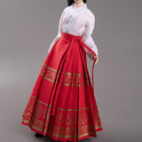 Maxbell 1/6 Scale Figure Skirt Suit Doll Clothing for 12 inch Figures Body Accessory Red