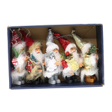 Maxbell Santa Claus Ornament Xmas Decoration for Holiday Farmhouse Bedroom Style A