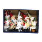 Maxbell Santa Claus Ornament Xmas Decoration for Holiday Farmhouse Bedroom Style A