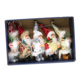 Maxbell Santa Claus Ornament Xmas Decoration for Holiday Farmhouse Bedroom Style A