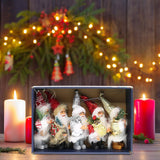 Maxbell Santa Claus Ornament Xmas Decoration for Holiday Farmhouse Bedroom Style A
