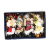 Maxbell Santa Claus Ornament Xmas Decoration for Holiday Farmhouse Bedroom Style B