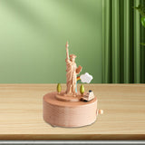 Maxbell Wooden Music Box Decor Decorative for Wedding Birthday Gift Anniversary