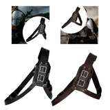 Maxbell Sword Sheath Cover Vikings Medieval High Performance PU Leather Sword Holder Black