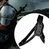 Maxbell Sword Sheath Cover Vikings Medieval High Performance PU Leather Sword Holder Black