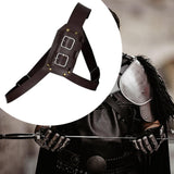 Maxbell Sword Sheath Cover Vikings Medieval High Performance PU Leather Sword Holder Coffee