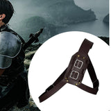 Maxbell Sword Sheath Cover Vikings Medieval High Performance PU Leather Sword Holder Coffee