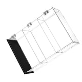 Maxbell Dustproof Storage Cabinet Desktop for Action Figure Memorabilia Collectibles Black
