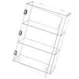 Maxbell Dustproof Storage Cabinet Desktop for Action Figure Memorabilia Collectibles Clear