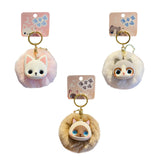 Maxbell Cat Keychain Bag Pendant Soft Doll Bag Accessory Cute Key Holder for Wedding Devon cat
