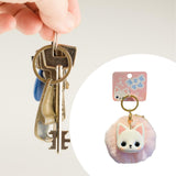 Maxbell Cat Keychain Bag Pendant Soft Doll Bag Accessory Cute Key Holder for Wedding Devon cat
