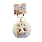 Maxbell Cat Keychain Bag Pendant Soft Doll Bag Accessory Cute Key Holder for Wedding Ragdoll cat