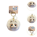 Maxbell Cat Keychain Bag Pendant Soft Doll Bag Accessory Cute Key Holder for Wedding Ragdoll cat