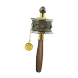 Maxbell Prayer Wheel Tibet Tibetan Buddhist Six Character Truth for Men Yoga Praying
