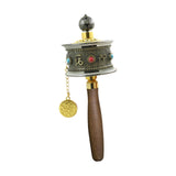 Maxbell Prayer Wheel Tibet Tibetan Buddhist Six Character Truth for Men Yoga Praying