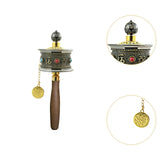 Maxbell Prayer Wheel Tibet Tibetan Buddhist Six Character Truth for Men Yoga Praying